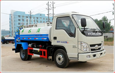 福田2吨蓝牌洒水车