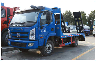 跃进蓝牌平板运输车
